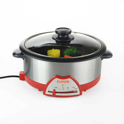 多功能家用电火锅新选择 苏泊尔4-6人全自动电煮锅体验指南